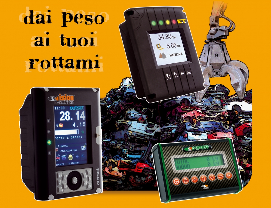 Con OUTSET... dai peso ai tuoi rottami!