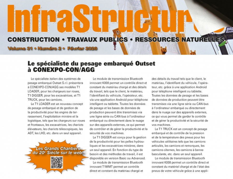 INFRASTRUCTURES - F&eacute;vrier 2026